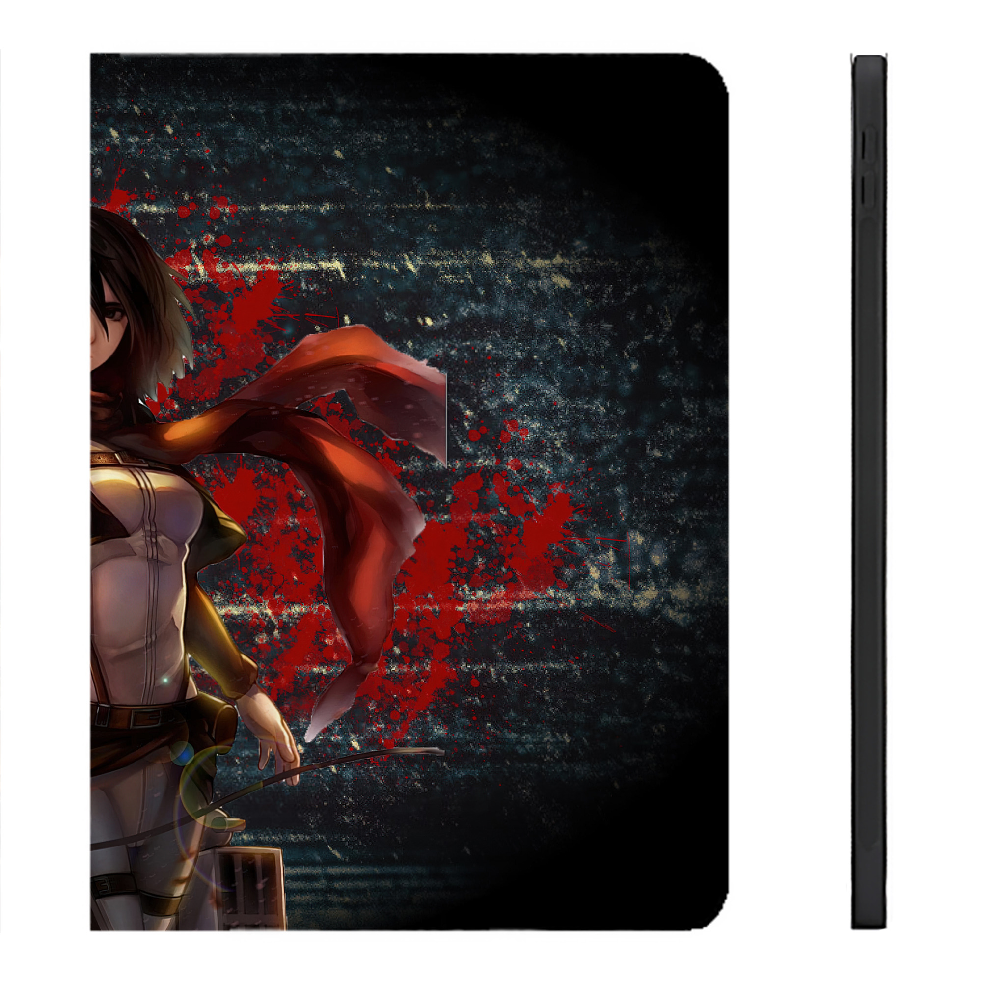 （画像用） 進撃の巨人 Attack on Titan IPadケース ペンホルダー付き ブックスタイルデザイン